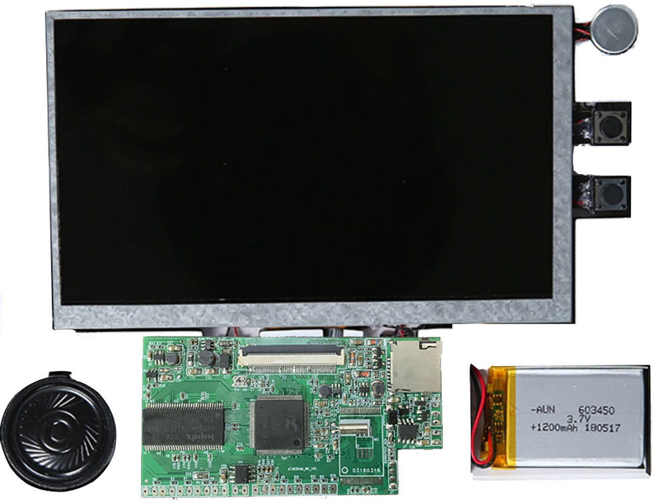 视频贺卡播放器 产品宣传画册 产品视频展示 毕业纪念画册 7寸LCD